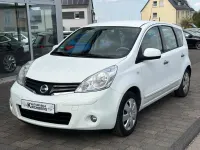 Gebraucht Nissan Note Acenta 88 PS (64 kW) 2012 Weiß Kleinwagen