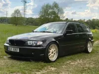 Gebraucht BMW 320 Exclusive 150 PS (110 kW) 2005 Schwarz Kombi
