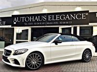 Gebraucht Mercedes C200 AMG line 184 PS (135 kW) 2019 Weiß Cabrio