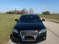 Gebraucht Audi A3 S-Line 170 PS (125 kW) 2010 Schwarz Kleinwagen