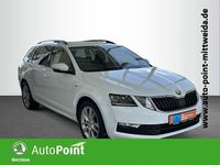 Gebraucht Skoda Octavia Clever 150 PS (110 kW) 2018 Laserweiß uni Kombi