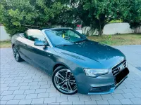 Gebraucht Audi A5 Cabriolet S-line plus 204 PS (150 kW) 2012 Grau Cabrio