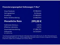 Gebraucht VW T-Roc Style 150 PS (110 kW) 2025 Weiß SUV