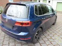 Gebraucht VW Golf Sportsvan Highline 131 PS (96 kW) 2018 Blau Van / Kleinbus