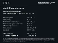 Gebraucht Audi Q2 Advanced Plus 116 PS (85 kW) 2025 Florettsilber metallic SUV
