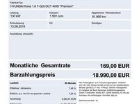 Gebraucht Hyundai Kona 177 PS (130 kW) 2019 Schwarz SUV