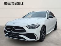 Gebraucht Mercedes C220 AMG line 200 PS (147 kW) 2023 Weiß Limousine