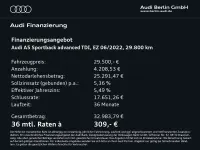 Gebraucht Audi A5 Advanced Plus 163 PS (119 kW) 2022 Florettsilber metallic Coupé