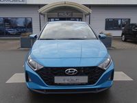 Gebraucht Hyundai i20 Select 101 PS (74 kW) 2021 Blau aqua turquoise / met (metallic) Limousine