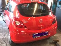 Gebraucht Opel Corsa Selection 60 PS (44 kW) 2009 Rot Kleinwagen