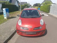 Gebraucht Nissan Micra 65 PS (47 kW) 2007 Rot Kleinwagen