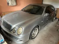 Gebraucht Mercedes CLK200 134 PS (98 kW) 1999 Silber Coupé