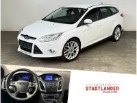 Gebraucht Ford Focus Titanium 125 PS (91 kW) 2012 Weiß Kombi