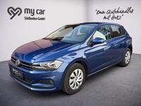 Gebraucht VW Polo Comfortline 116 PS (85 kW) 2020 Reef blue (blau) Kleinwagen