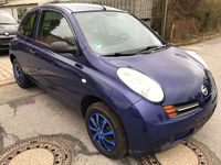 Gebraucht Nissan Micra Visia 65 PS (47 kW) 2004 Samtblau mineraleffekt Kleinwagen