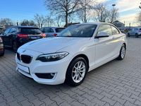 Gebraucht BMW 218 Advantage 136 PS (100 kW) 2016 Weiß Coupé