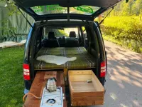 Gebraucht VW Caddy 150 PS (110 kW) 2011 Blau Van / Kleinbus