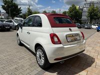 Gebraucht Fiat 500C Basis 69 PS (50 kW) 2023 Gelato weiß / verdeck rot Cabrio