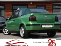 Gebraucht VW Golf Cabriolet Comfortline 75 PS (55 kW) 1999 Cosmicgruen metallic Cabrio