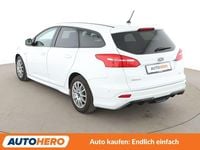 Gebraucht Ford Focus ST-Line 125 PS (91 kW) 2018 Weiß Kombi