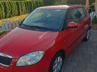 Gebraucht Skoda Fabia 60 PS (44 kW) 2008 Rot Kleinwagen