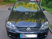 Gebraucht VW Golf V 2008 Schwarz Kleinwagen