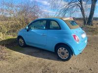 Gebraucht Fiat 500C 69 PS (50 kW) 2011 Blau Cabrio