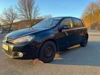 Gebraucht VW Golf VI Team 105 PS (77 kW) 2010 Schwarz Kleinwagen