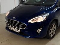 Gebraucht Ford Fiesta Titanium 125 PS (91 kW) 2017 Blau Kleinwagen