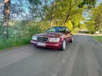 Gebraucht Mercedes E220 Sportline 150 PS (110 kW) 1995 Rot Cabrio
