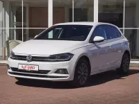 Gebraucht VW Polo Highline 95 PS (69 kW) 2019 Weiß Kleinwagen