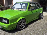 Gebraucht VW Golf Cabriolet 108 PS (79 kW) 1983 Grün Cabrio