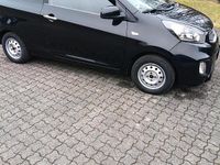 Gebraucht Kia Picanto 69 PS (50 kW) 2011 Schwarz Kleinwagen