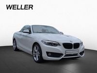 Gebraucht BMW 218 Advantage 150 PS (110 kW) 2017 Weiß Cabrio