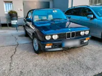 Gebraucht BMW 325 171 PS (125 kW) 1986 Blau Cabrio