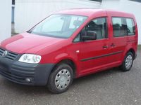 Usado VW Caddy 109 CV (80 kW) 2009 Rojo Monovolumen