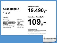 gebraucht Opel Grandland X 1.5 D *LED*NAVI*4xSHZ*PDC*KAM*