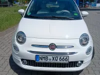 Gebraucht Fiat 500 Lounge 69 PS (50 kW) 2018 Weiß Kleinwagen