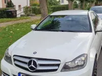 Gebraucht Mercedes C180 AMG Edition 1 156 PS (114 kW) 2011 Weiß Coupé