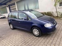 Gebraucht VW Touran 116 PS (85 kW) 2005 Blau Van / Kleinbus