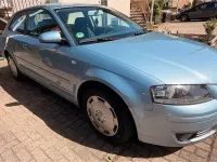 Gebraucht Audi A3 102 PS (75 kW) 2007 Blau Kleinwagen