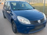 Gebraucht Dacia Sandero 74 PS (54 kW) 2009 Blau Kleinwagen