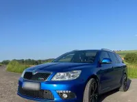 Brugt Skoda Octavia RS 200 HK (147 kW) 2012 Blå Stationcar