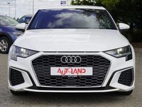 Gebraucht Audi A3 S-Line 110 PS (80 kW) 2021 Weiß Limousine