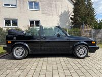 Gebraucht VW Golf Cabriolet Karmann 95 PS (69 kW) 1990 Schwarz Cabrio