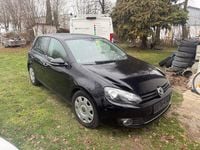 Gebraucht VW Golf VI Style 105 PS (77 kW) 2011 Schwarz Kleinwagen