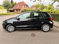Gebraucht VW Polo Trendline 60 PS (44 kW) 2016 Schwarz Limousine