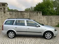 Gebraucht Opel Astra Njoy 101 PS (74 kW) 2003 Silber Kombi