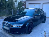 Gebraucht Audi A4 S-Line 131 PS (96 kW) 2007 Schwarz Limousine