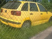 Gebraucht VW Polo 2001 Gelb Kleinwagen